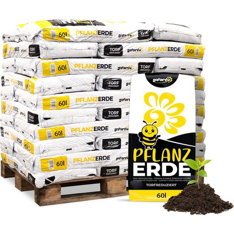 Galamio Pflanzerde torfreduziert 60l x 30 Sack 1800l (1/5)