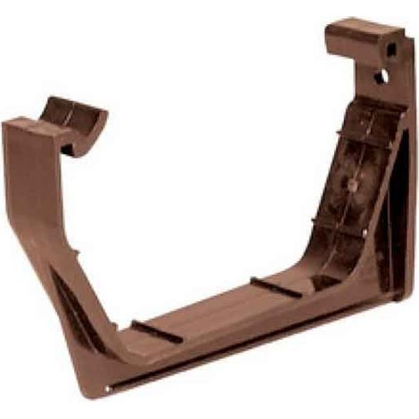 Soporte 1 Tornillo Serie Omega R378 PVC Canalón JIMTEN  Color: Marrón