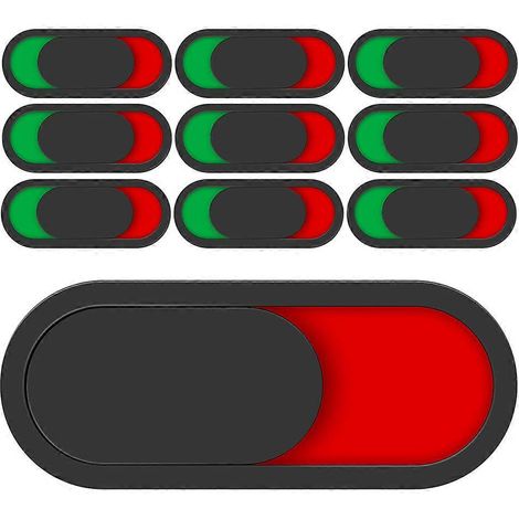 Ensemble de 4 panneaux coulissants en acrylique pour porte de bureau, indicateur de confidentialité (1/5)