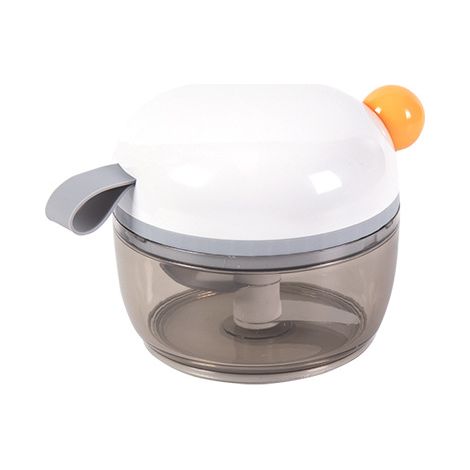Hachoir Manuel - Capacité 300 ml - En PP Haute Qualité et Acier Inoxydable - Pour Légumes Ail Herbes Noix Purées - Idéal Cuisine Compacte Camping Voyage - 1 Pièce (1/5)