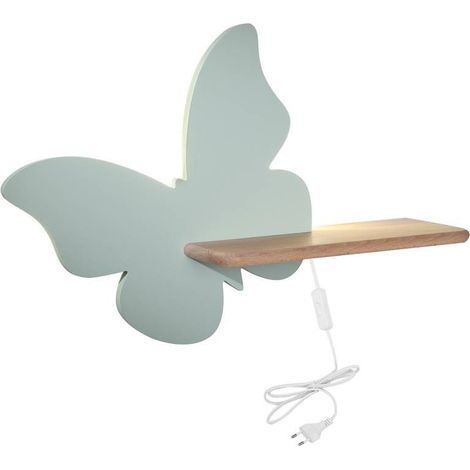 Applique Candellux Butterfly verde legno LED 4W 4000K (1/4)