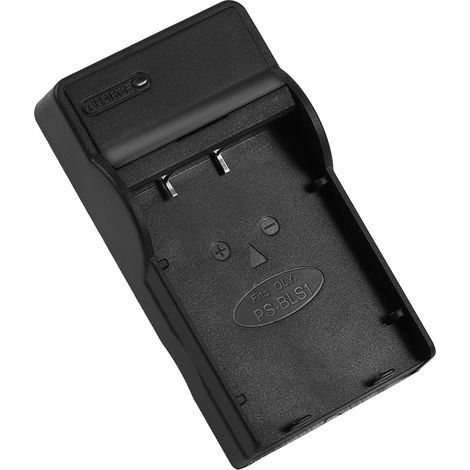USB-Ladestation mit Kabel für Olympus BLS1/BLS5/BLS50 und Fuji FNP140 Akkus