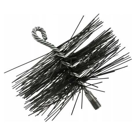 Spazzola per camino geko chimney cleaning brush acciaio 150 mm