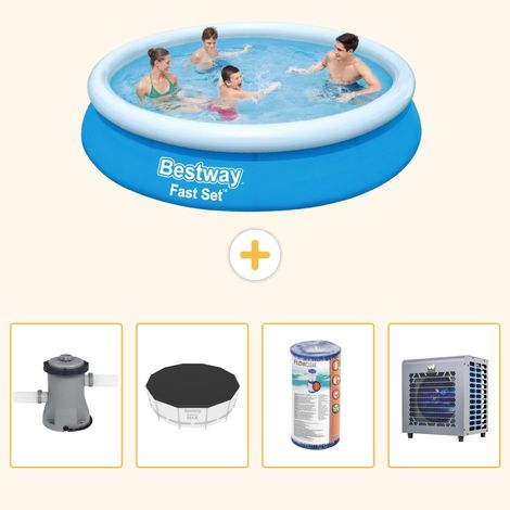 Bestway Bestway Fast Set Ronde - 366x76 cm - 5-pièces S203 (1/5)