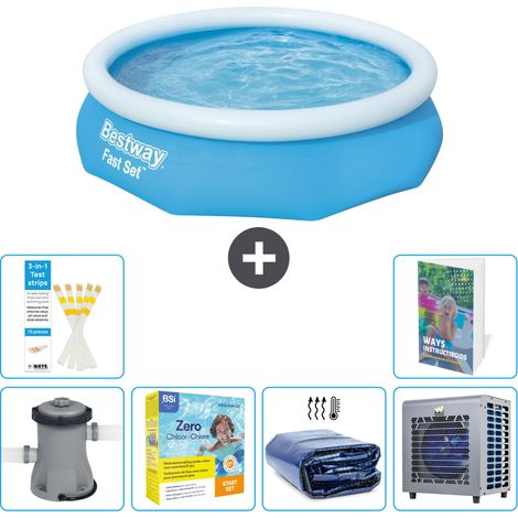 Bestway Piscina Bestway Fast Set Rotonda - 305x76 cm - 7-pezzi  S331 (1/5)