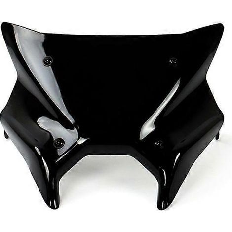 Accessoires moto : Déflecteur de vent de pare-brise avant inférieur pour MT-09 et MT-09 SP 2024, noir (1/5)