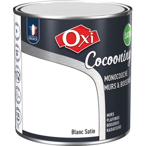 Wände Holz Satin Weiß 0,5l - Oxi