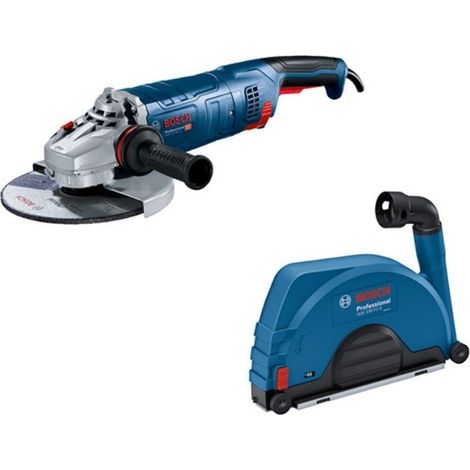 BOSCH GWS 24-230 JZ + GDE 230 FC-S PROFESSIONAL KIT DE HERRAMIENTAS