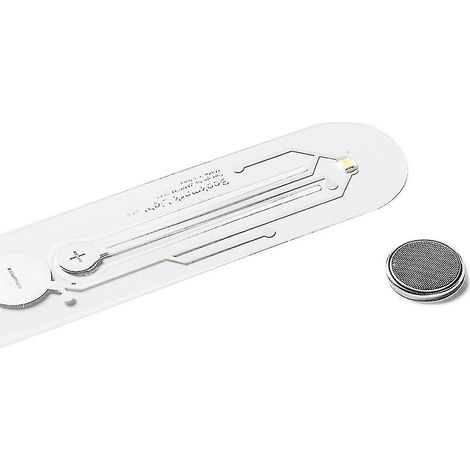 Mini lampe de lecture ultra-lumineuse avec marque-page, veilleuse, lampe de lecture LED flexible pour chambre à coucher (1/4)