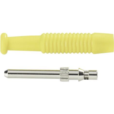 Fiche miniature, isolée Ø de la broche: 2 mm Hirschmann Test & Measurement CO MST 3 973509103 jaune (1/4)