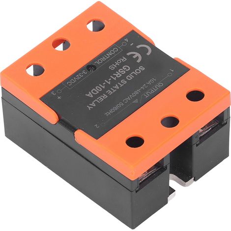 Halbleiterrelais mit ABS-Gehäuse, DA-Relaissteuerung für die chemische Industrie, DC 3–32 V (1/5)