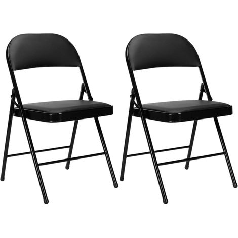 Pack 2 Sillas Plegables Acolchadas Thinia Home