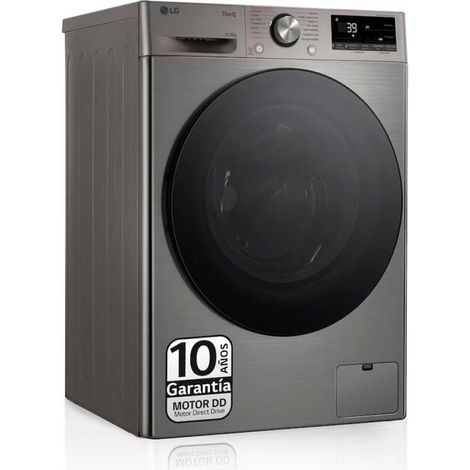 Lavasecadora LG F4DR7011AGS 11/7kg 1400rpm AI DD TurboWash 360 Vapor (1/4)