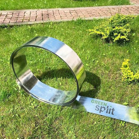 Ruban de Bordure de Jardin métal alu/zinc 20 cm x 10 mètres Bordure Jardin Bordures de Jardin (1/5)