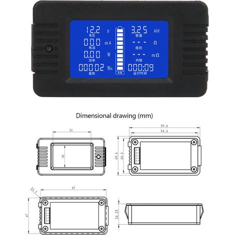Peacefair PZEM-015 Batterietester (Englisch) (1/5)