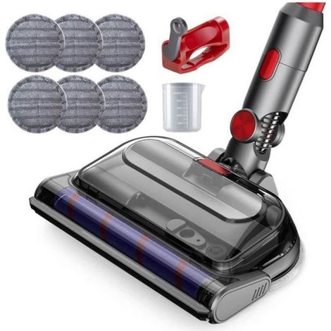 pour Aspirateur Dyson V7 V8 V10 V11 V15, Accessoire de Vadrouille avec RéServoir D'Eau pour Phares LED ACCESSOIRE D’ASPIRATEUR