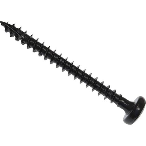 ForgeFix SPEPH540BL Spectre PZ Compatible Wood Screw Pan Black 5.0 x 40mm Box 200 FORSPEPH540