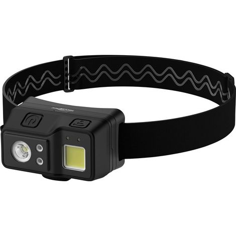 ANSMANN HD700RS-DS Linterna frontal recargable Negra 700lm IP65 Sensor de movimiento