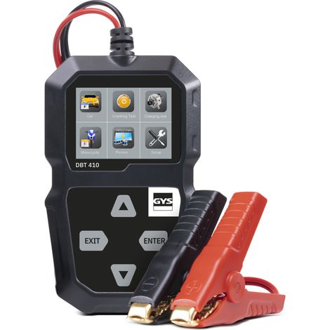GYS Testeur de piles DBT410 - START/STOP plage de mesure (testeur de pile) 6 V, 12 V 083233