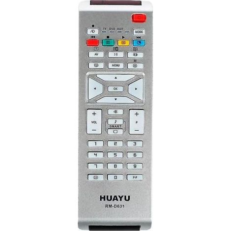 Télécommande universelle pour téléviseur LCD Philips RM-D631 RC8201/01 RC19335005/01 (1/5)