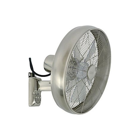 Ventilador de pared cromado 41 cm Lucci Air 213126EU (1/3)