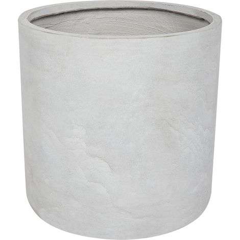 Plant Pot MESSENE 51 cm Light Grey