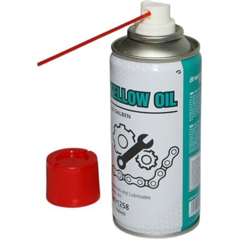 Olio lubrificante giallo spray 100ml Breckner Germany (1/5)