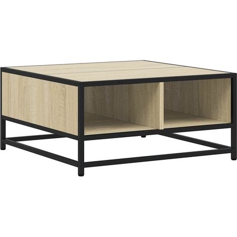 Maison Exclusive - Couchtisch Sonoma-Eiche 60,5x60,5x30cm Holzwer