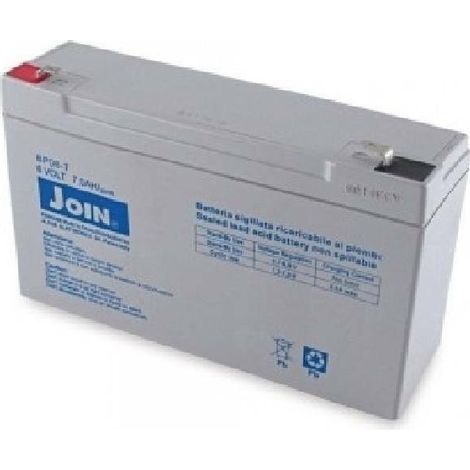 Alpha elettronica batteria al piombo 6v 7ah con fasto bp06-7