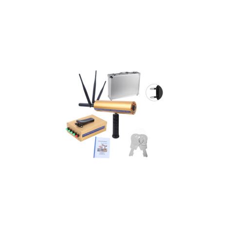 Détecteur de métaux rechargeable Scanner 1400 mètres Détection or, argent, cuivre Alimentation 12V Piles rechargeables intégrées - 100-240V (1/5)
