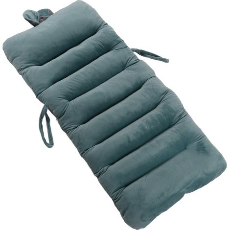 Integriertes Rückenlehnenkissen aus weichem PP-Baumwoll-Rückenstützmaterial für Bürostühle und Sofas, blau, 45 x 100 cm (1/5)