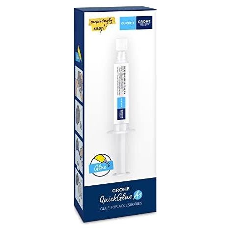 Grohe – Colla multiuso per accessori – Tempo di asciugatura 24 ore – Applicabile su legno e metallo – SKU 41127000