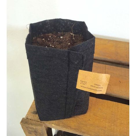 Pot géotextile propagation pour semis de 1 litre (1/2)
