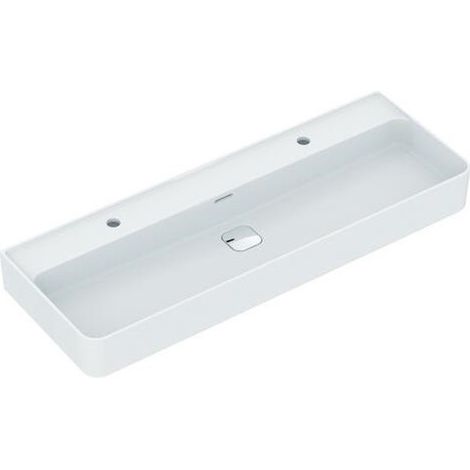 Lavabo STRADA II 2 trous robinetterie 1200 x 430 x 170 mm blanc IDEAL STANDARD