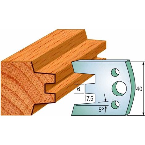 690.113 PAR DE CUCHILLAS SP 40x4mm