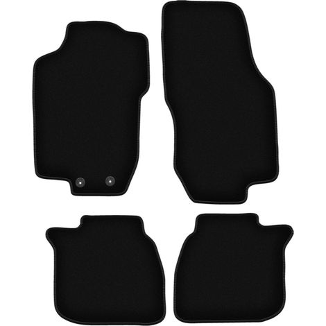 Tappetini BASIC in velluto nero per: Lancia Lybra berlina, station wagon, SW (1999-2005)