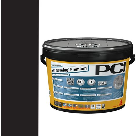 PCI Nanofug Premium 5kg Flexfugenmörtel Nr. 40 schwarz (1/2)