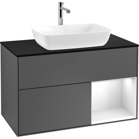 Villeroy & Boch F782GFGK Armoire sous lavabo Finion F78 (1/2)
