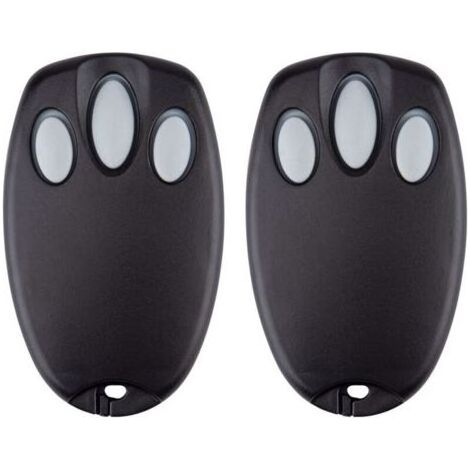 Lot de 2 émetteurs portatifs de rechange pour porte de garage Chamberlain Liftmaster Motorlift 94335E 84335E ML700 ML500 ML850 Merlin + C945 C840 Security + 433,92 MHz (1/4)