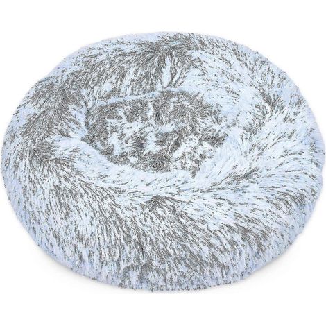 Niche pour chat Plush Four Seasons, confortable et douce, qui garde la chaleur en hiver (1/2)