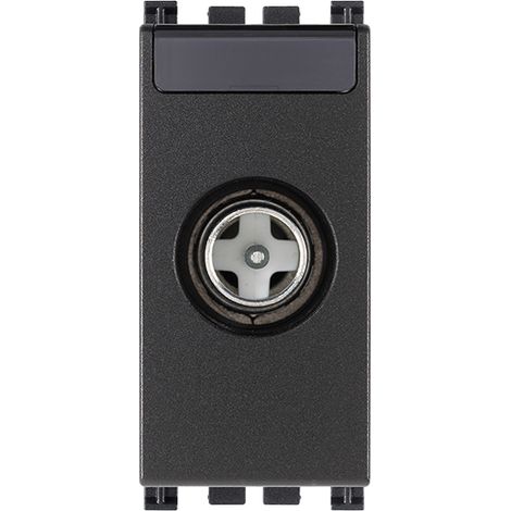 VIMAR - 19300.01.AB Presa TV-RD-SAT diretta antibatt. grigio