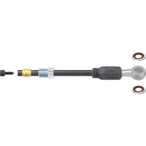 Kit Durite Hydraulique Minérale Compatible Magura Mt - Montage Direct - Jagwire
