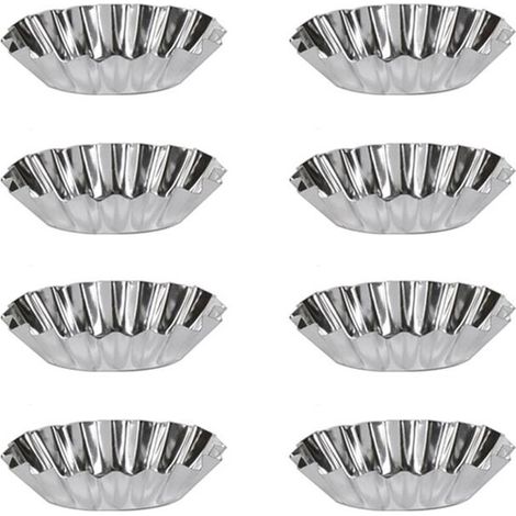 MAURY'S FORMINE OVALI PER DOLCI IN SET DA 8 PEZZI DA 10 CM (1/2)