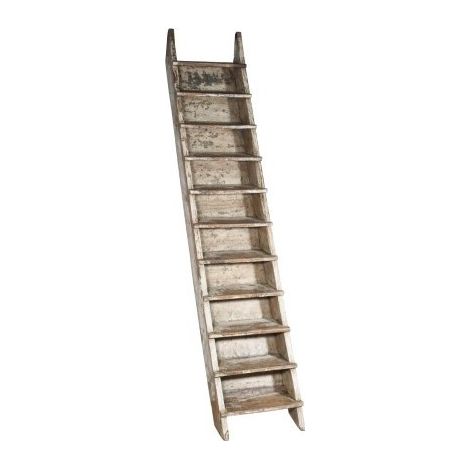 Antike Holztreppe