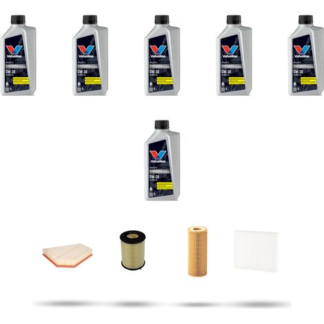 Kit tagliando 4 FILTRI e 6L OLIO compatibile con Volvo V40 II V40 Cross Country Dal 2.0 D4 130kw 2012 (1/5)