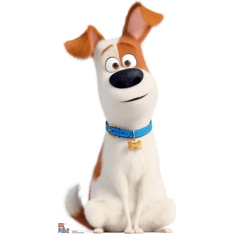 Max du film Comme des bêtes 2 - Découpe en carton / Présentoir / Figurine :
