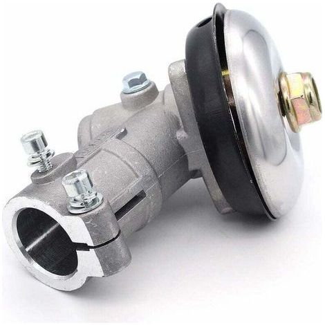Renvoi d'angle Debroussailleuse 26mm, Tête d'engrenage Debroussailleuse Universelle Boîte de Vitesse de Tondeuse à Gazon pour Coupe Herbe/Tronconneuse (26mm, Rond de 9 Dents) (1/4)