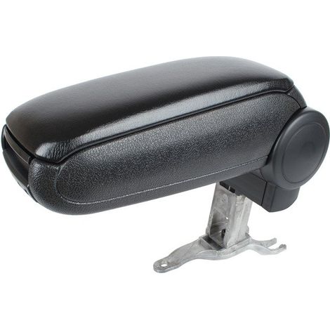 Juego de reposabrazos para Audi A6 C5 97-04, cuero ecológico negro + kit de instalación. (1/2)