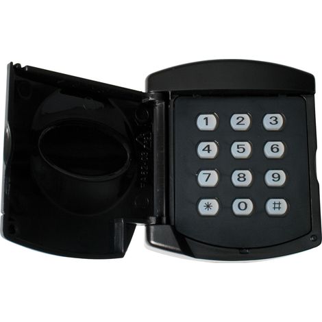 HOMEPILOT - Tastiera numerica per apriporta garage Compatibile con l'apriporta garage HomePilot per un controllo comodo del garage senza chiavi Codice personalizzato e fino a 8 cifre.