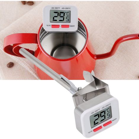 Elektronisches Thermometer für Café au Lait, Tee au Lait und Latte Art. (1/5)